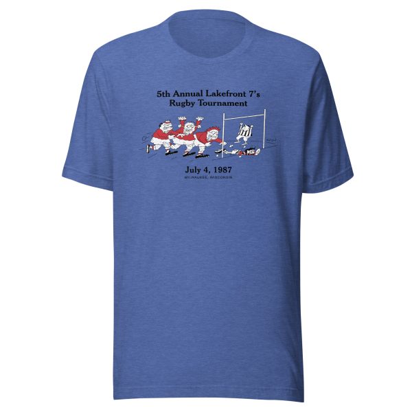 Unisex Staple T Shirt Heather True Royal Front 69416e686f75c.jpg